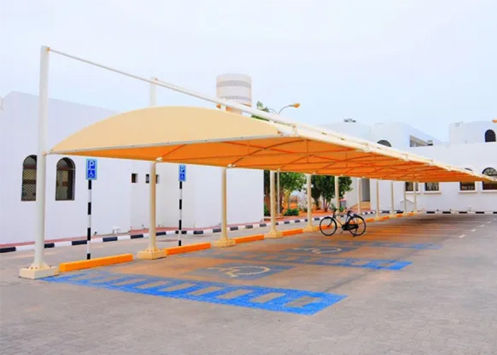 Arch Design Car Parking Shed in Amritsar